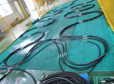 Hydraulic Hose Assembly for Testing