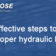 Select proper hydraulic hose