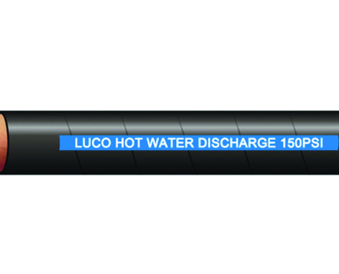 LUCOHOSE Hot Water Discharge Hose 150PSI