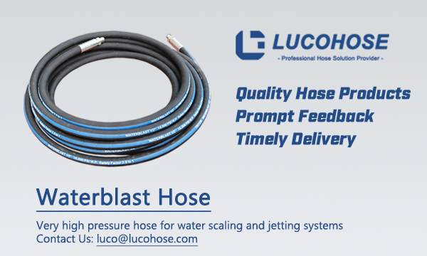 High Pressure Water Blasting Hose Supplier in China LUCOHOSE 